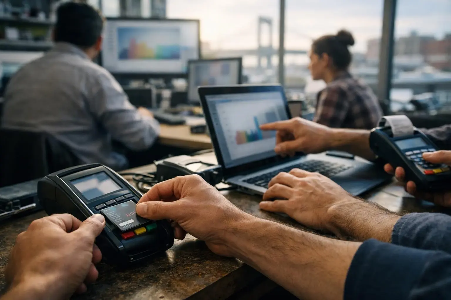 How Card Brand applies to Credit Card Processing services in Staten Island, United States—practical illustration