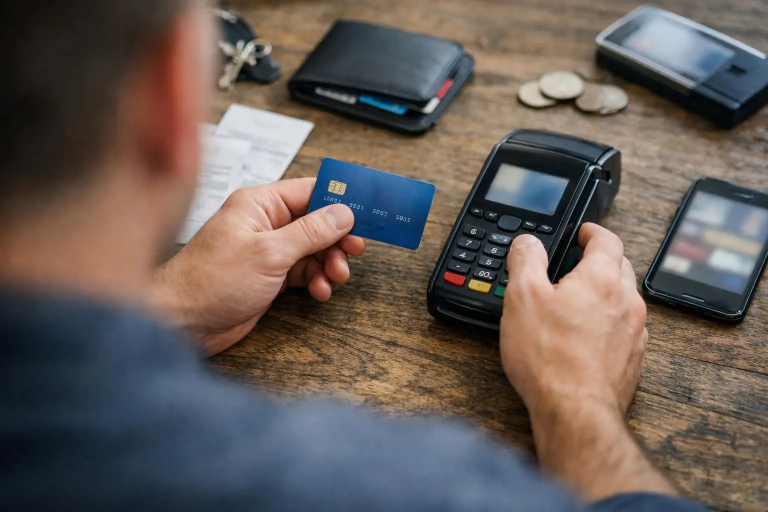 Card Present in Credit Card Processing: Card Present refers to a credit or debit card transaction in which—visual guide
