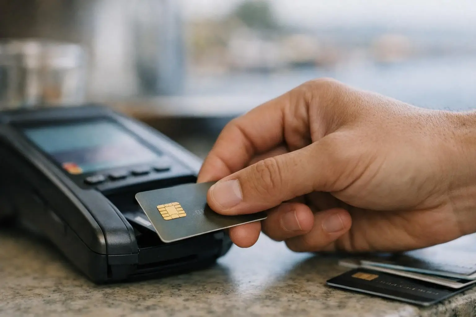 EMV Chip in Credit Card Processing: EMV Chip is a small microprocessor embedded in payment cards that generates—visual g...