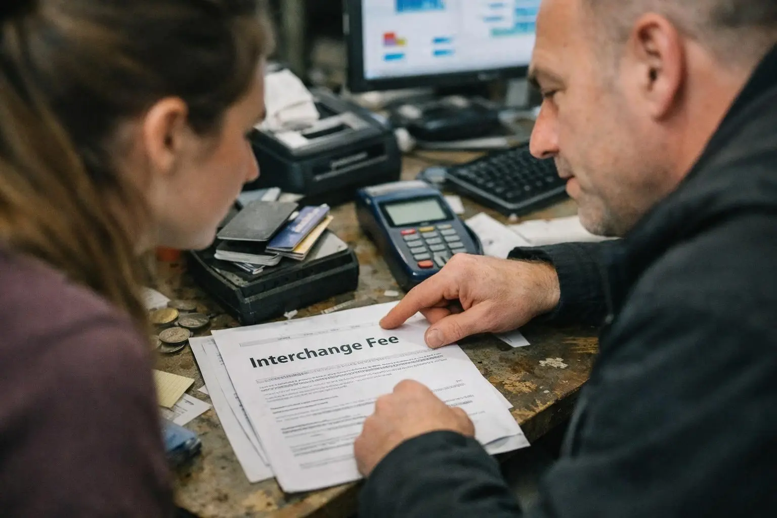 Interchange Fee in Credit Card Processing: Interchange Fee is a non-negotiable fee set by card networks like Visa—visual g...