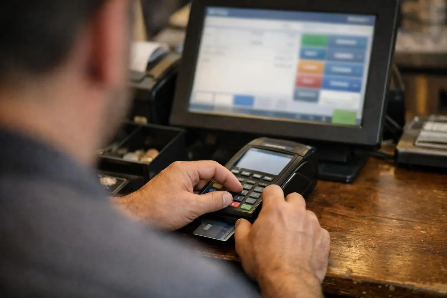 Point of Sale in Credit Card Processing: Point of Sale is the physical or digital location where a customer—visual guide
