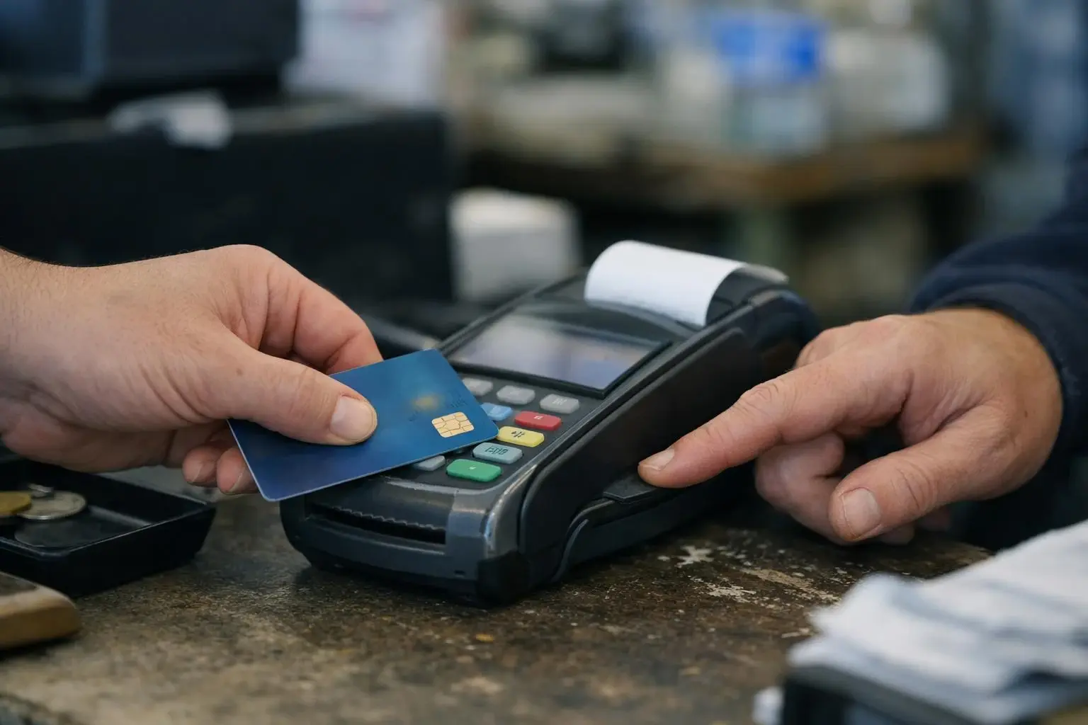 How Transaction Fee applies to Credit Card Processing services in Staten Island, United States—practical illustration